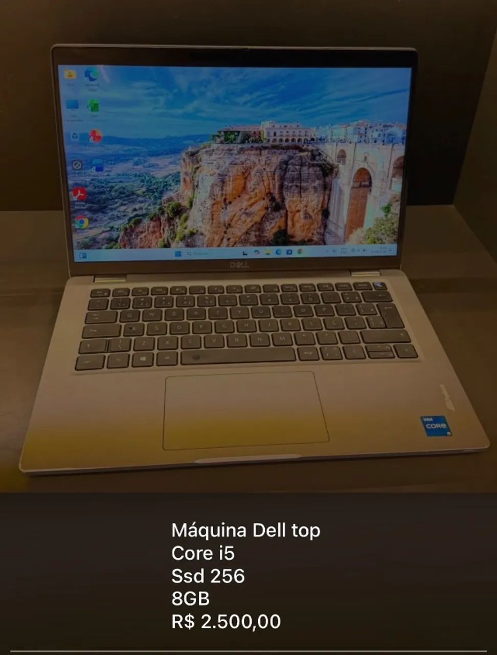 Notebook Dell top 