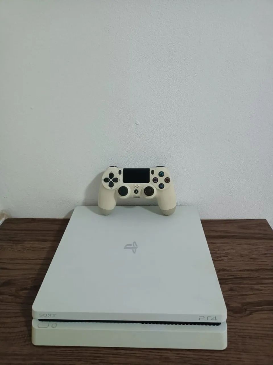 PS4 SLIM - BRANCO  - Foto 4