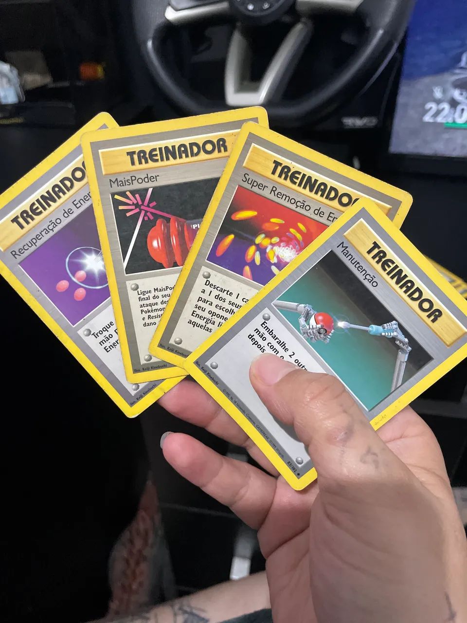 Cartas Treinador Pokémon Base Set Wizards 1999 - Lote com 25 - Foto 2