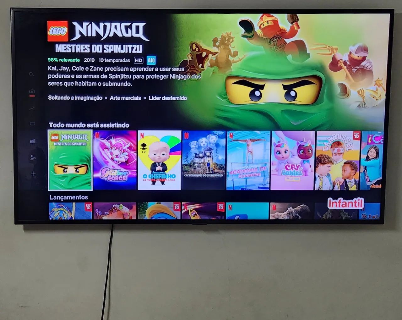 TV SAMSUNG LED ULTRA HD 4K SMART WI-FI 43 POLEGADAS  - Foto 4