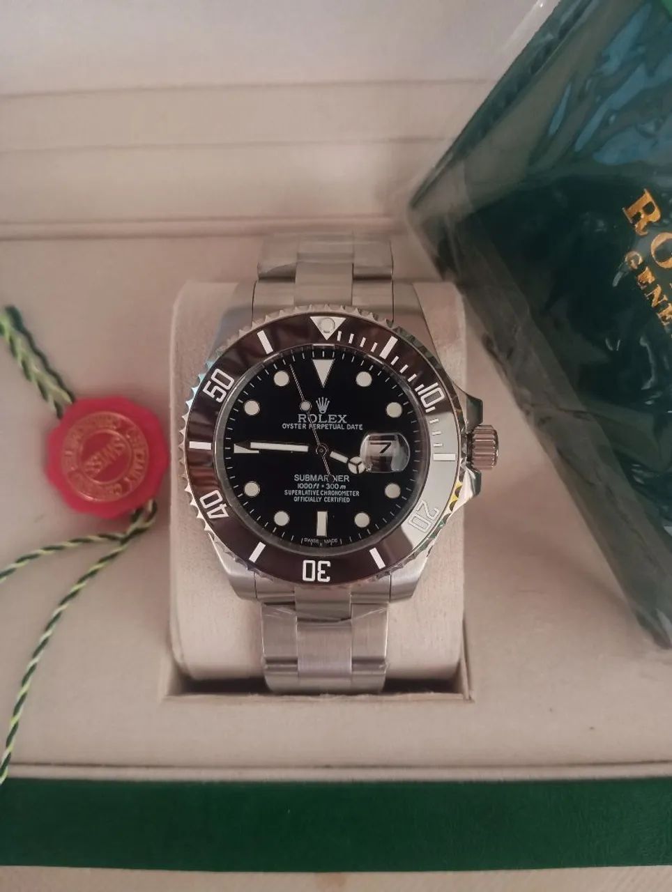 Relógio rolex submariner, automático, linha Premium AAA 