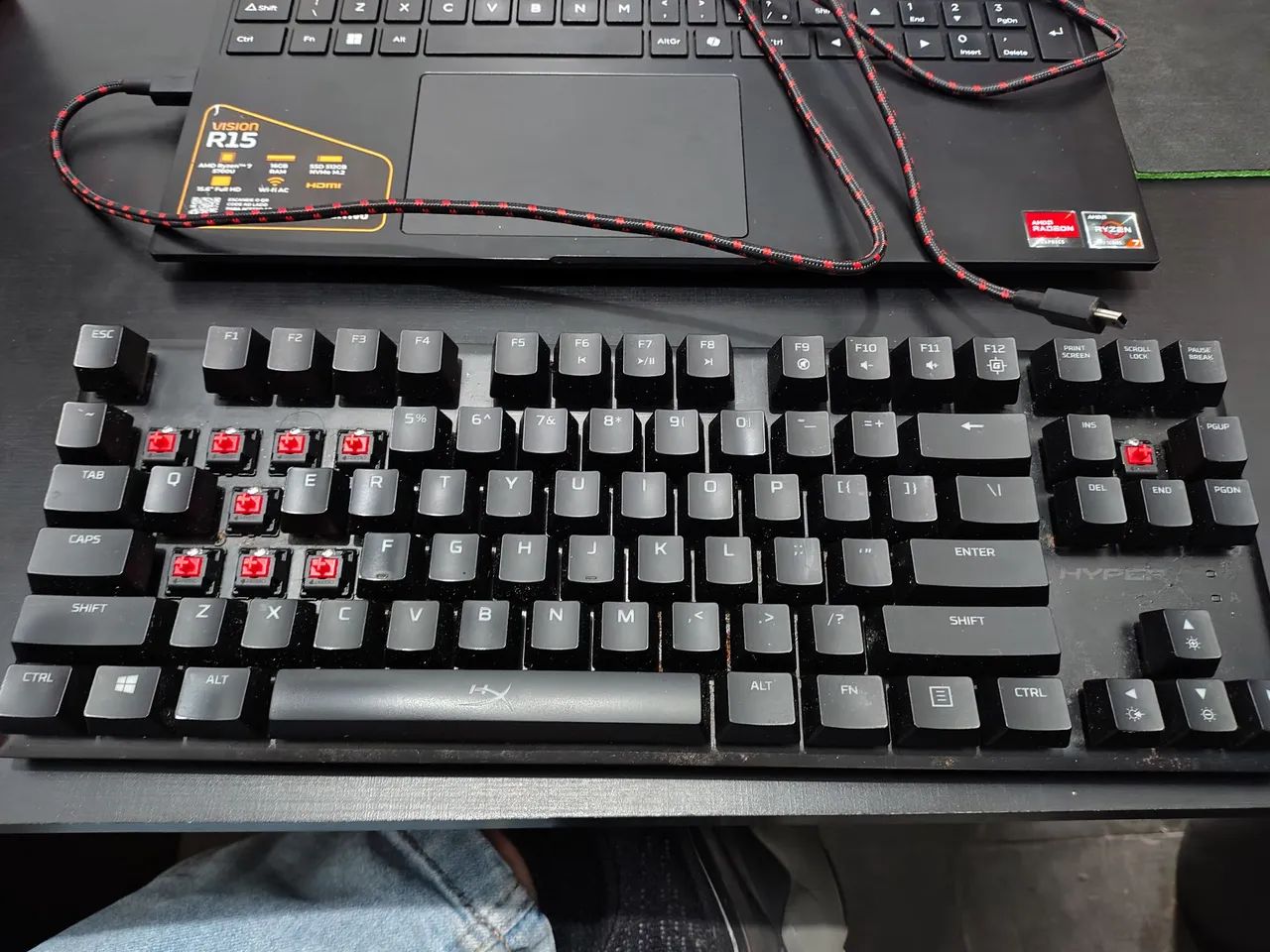 Teclado Gamer Mecânico Alloy FPS PRO Hyperx