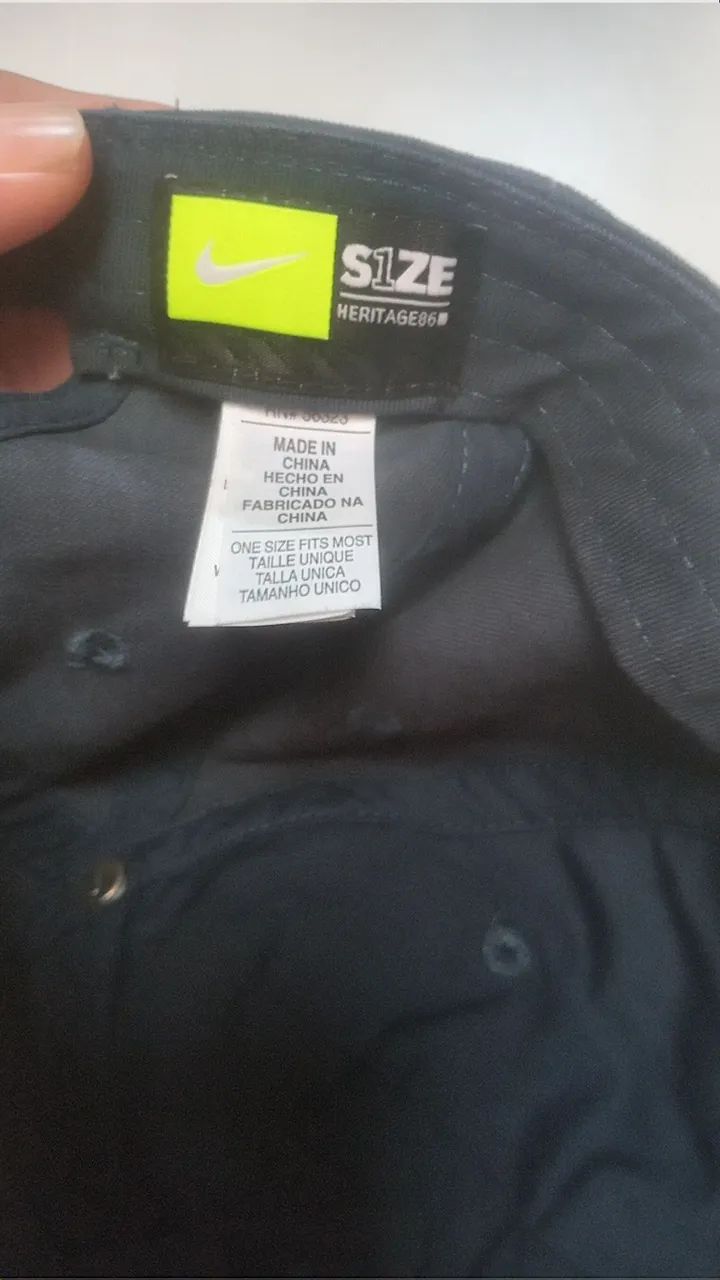 BONÉ  NIKE HERITAGE 86 DE ALGODÃO AZUL MARINHO  - Foto 4