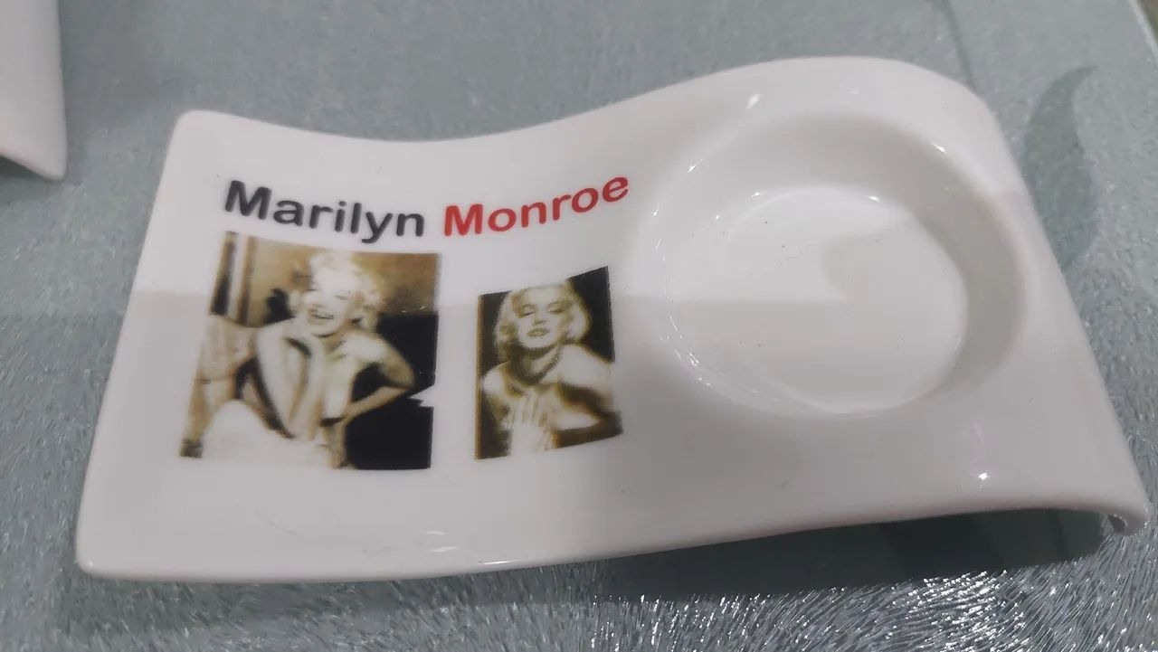 Xícaras decorativas Marilyn Monroe - Foto 2