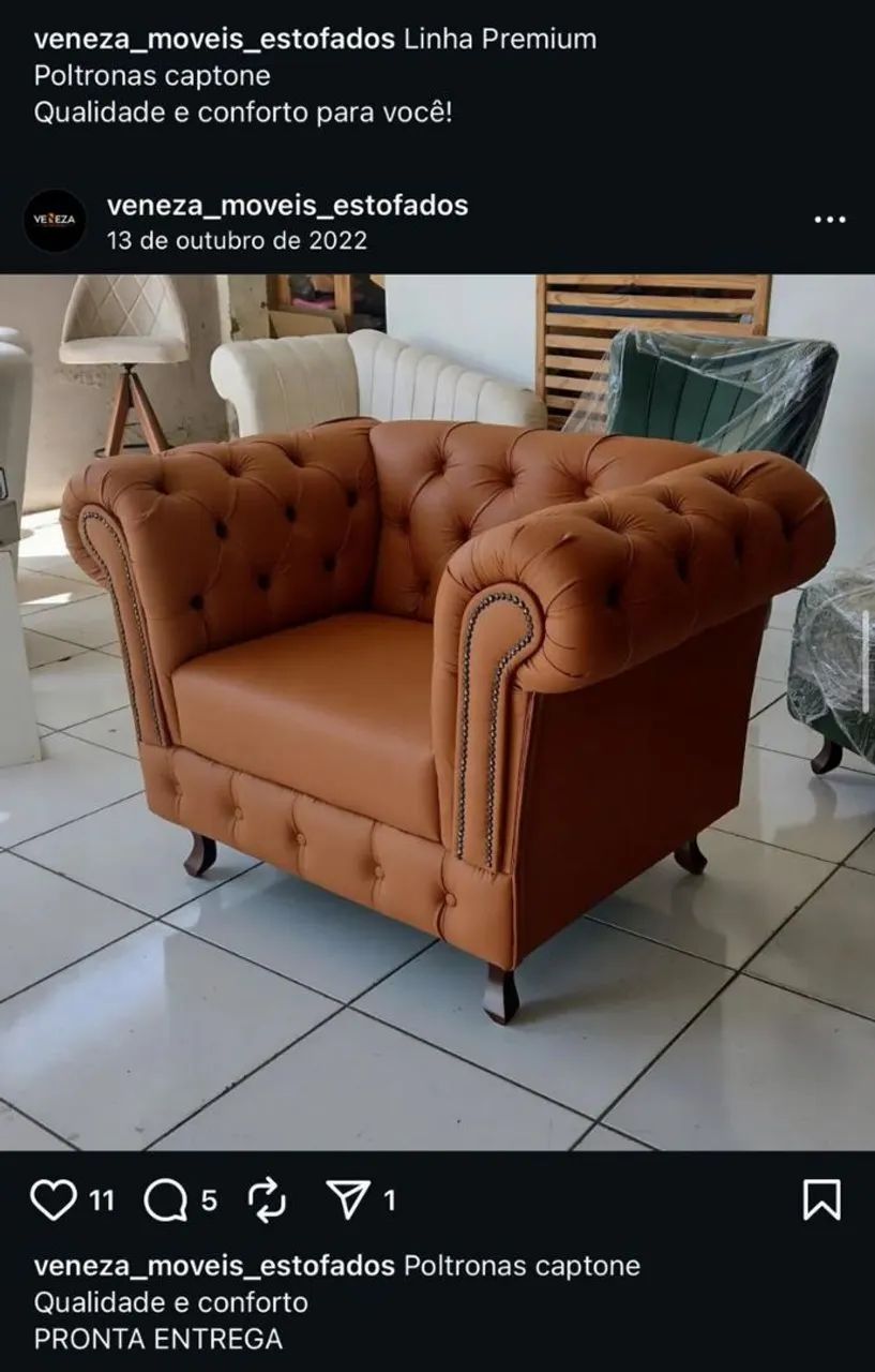 Sofá Chesterfield  - Foto 3