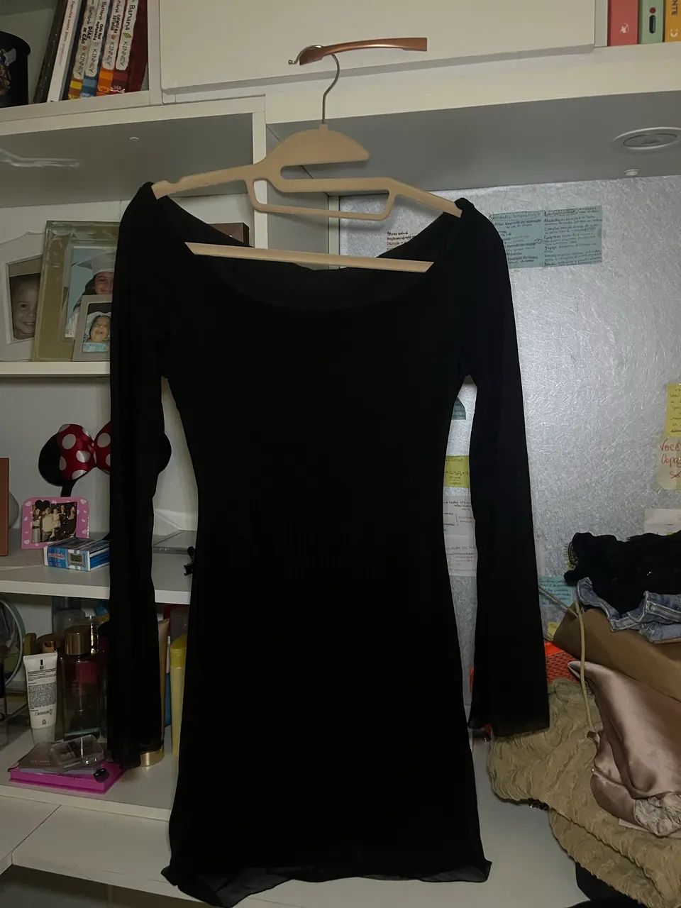 vestido preto shein - Foto 2