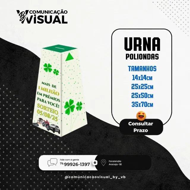 URNA EM POLIONDAS