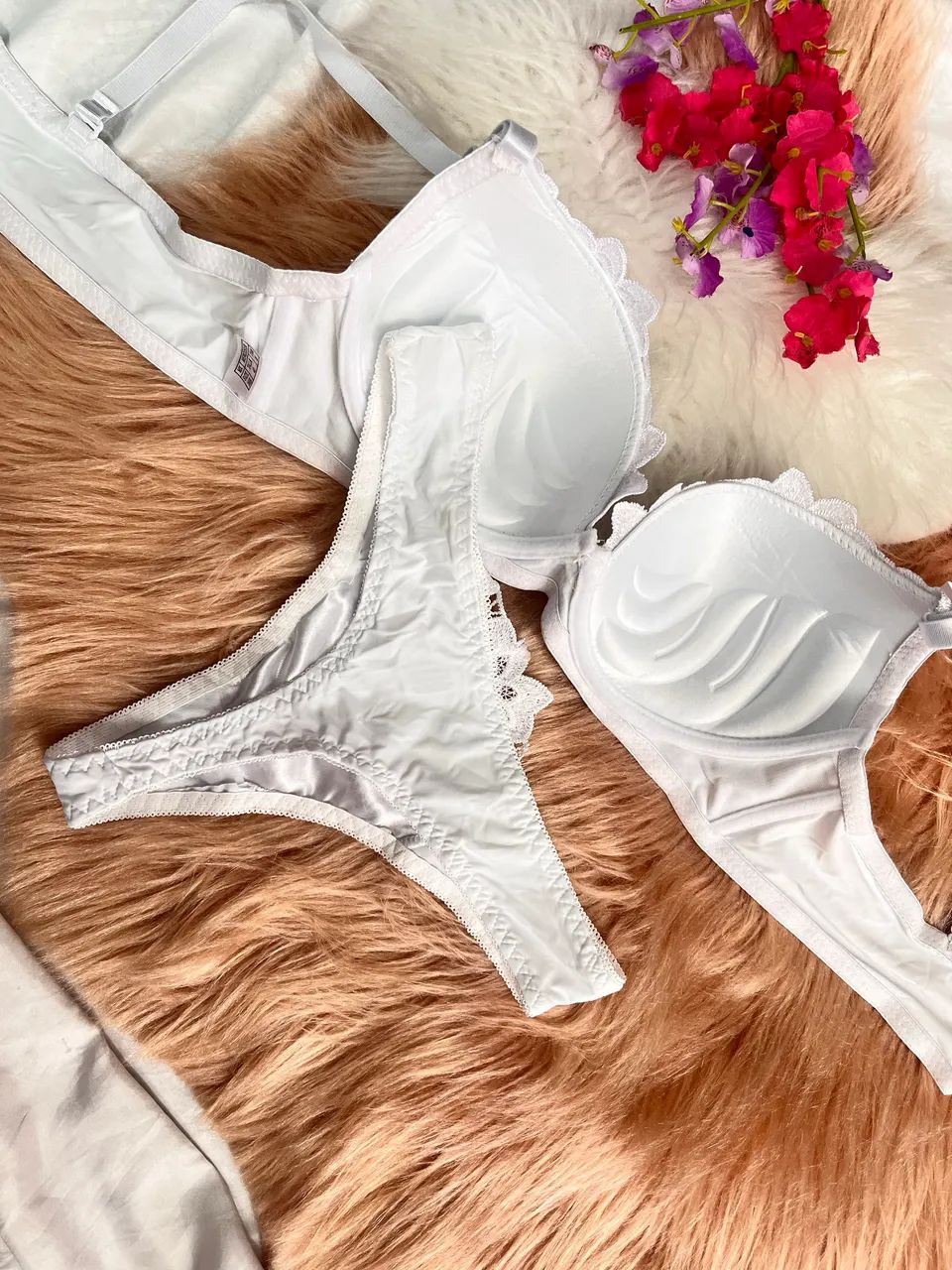 Kit 10 conjuntos de lingerie importados renda guipir luxo alta qualidade para revenda  - Foto 6