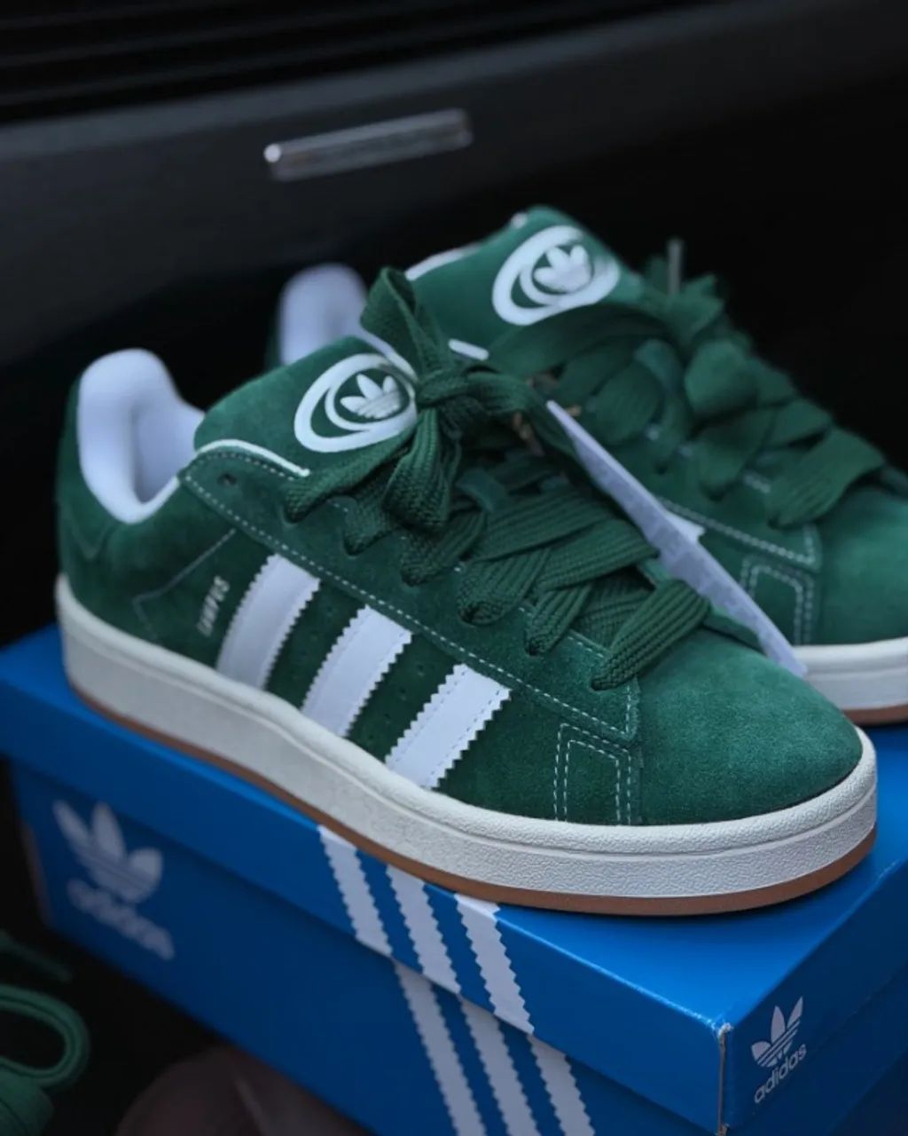  **Adidas Campus Verde com Branco | Drip Shop - Foto 5