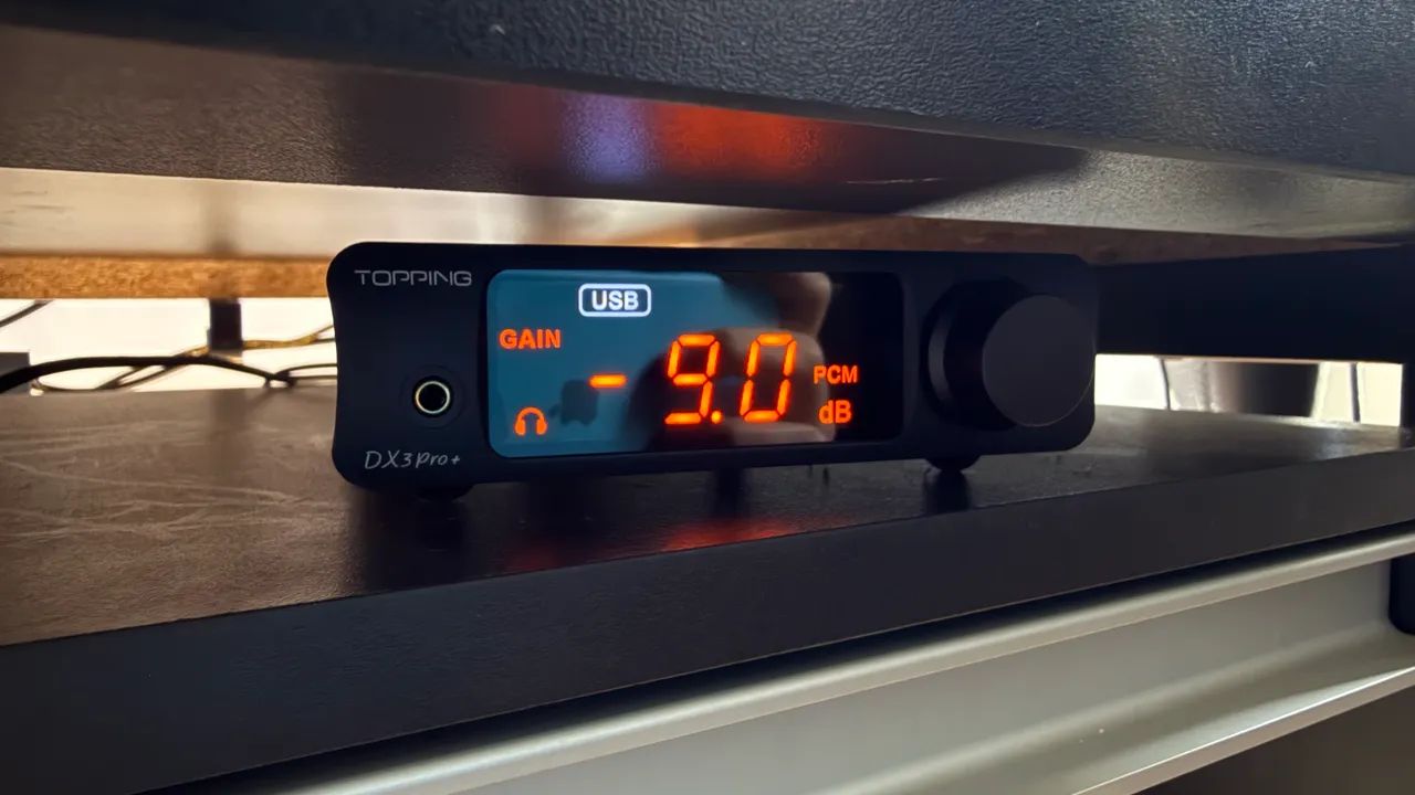 DAC Topping DX3 Pro+ - Preto
