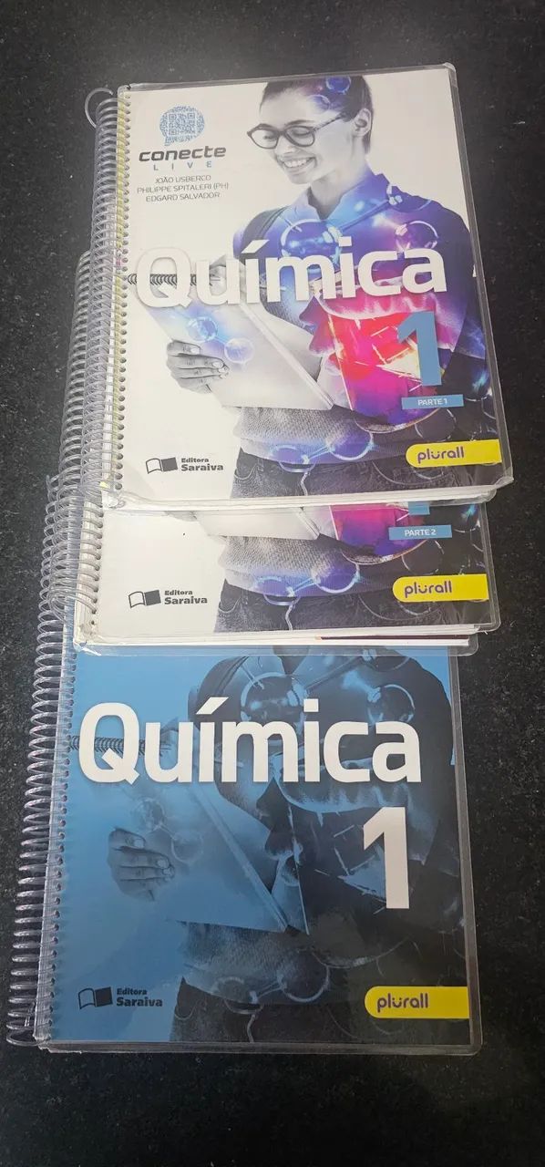 Livro Química editora Saraiva