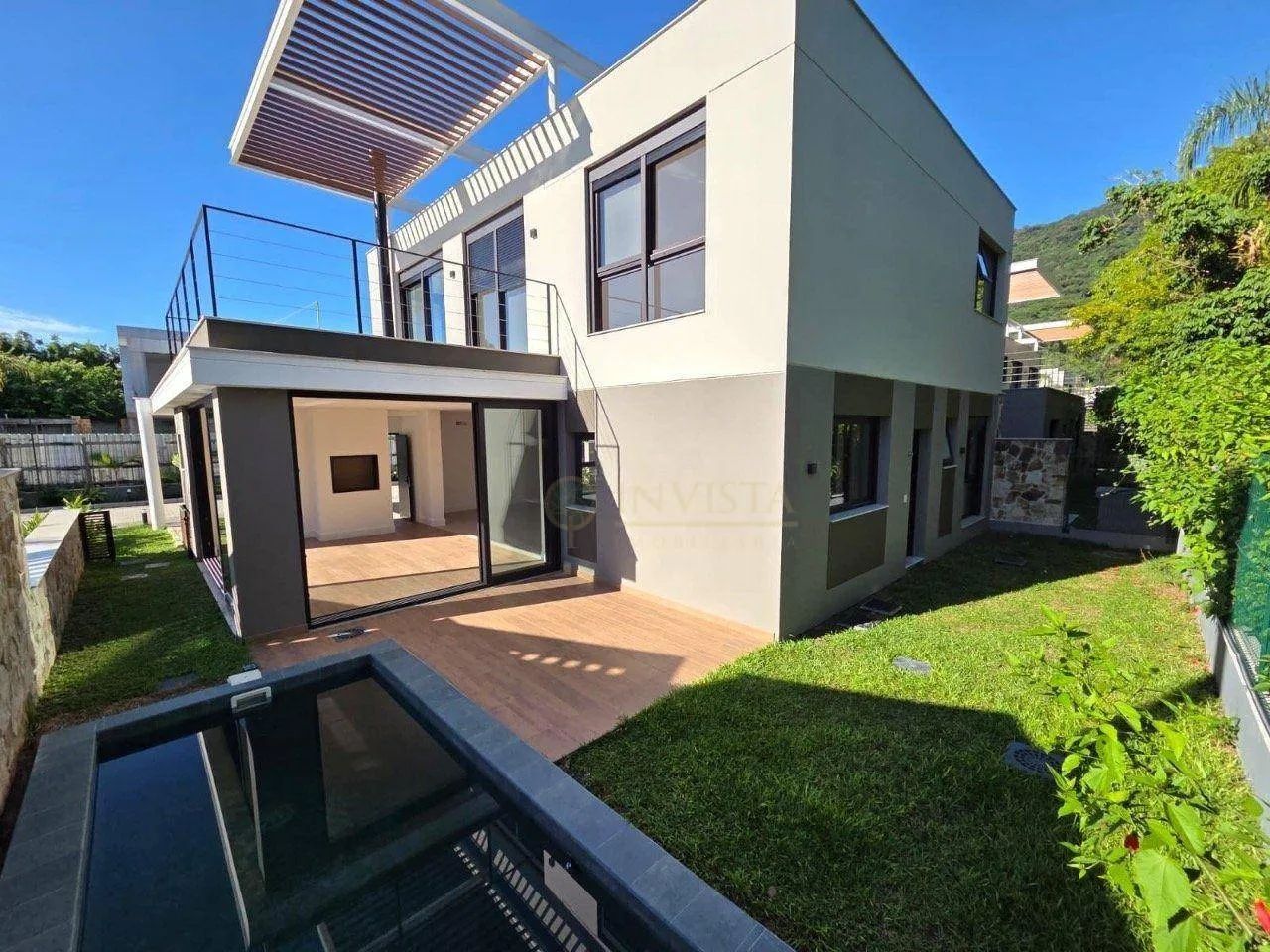 Casa em condomínio fechado com piscina e 4 quartos em Florianópolis. - Foto 4