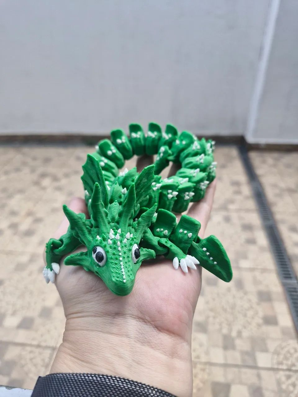 Dragão articulado - impressão 3D
