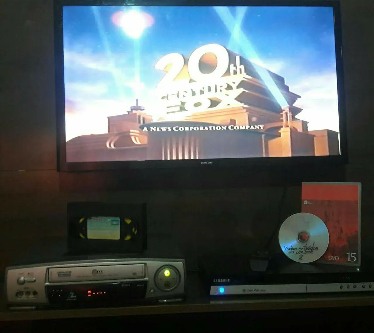 VHS para DVD 