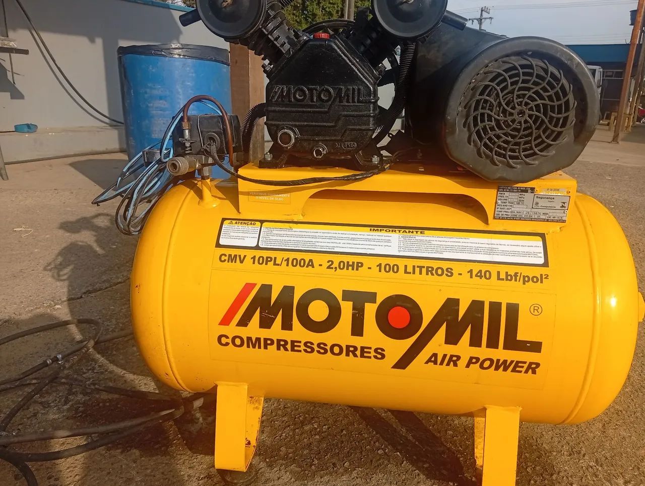 Compressor 10 pés motomil - Foto 2