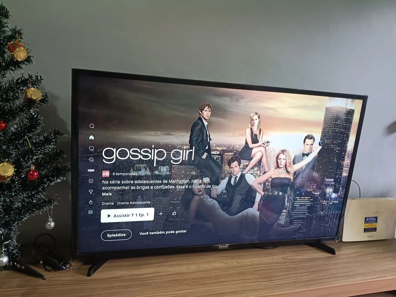 Vendo TV Samsung 43 polegadas - Foto 3