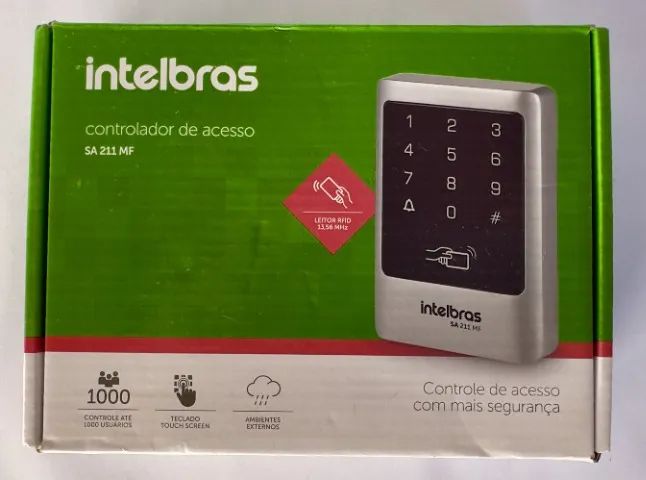 Controlador Acesso Intelbras SA 211 MF Usado - 01 Peça