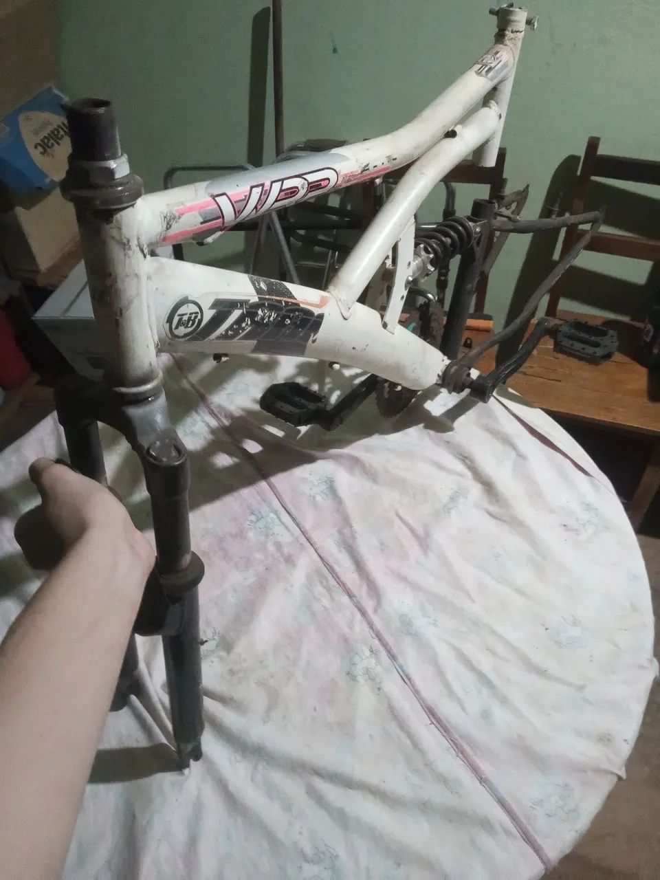 Vendo peças de bicicleta usada - Foto 4