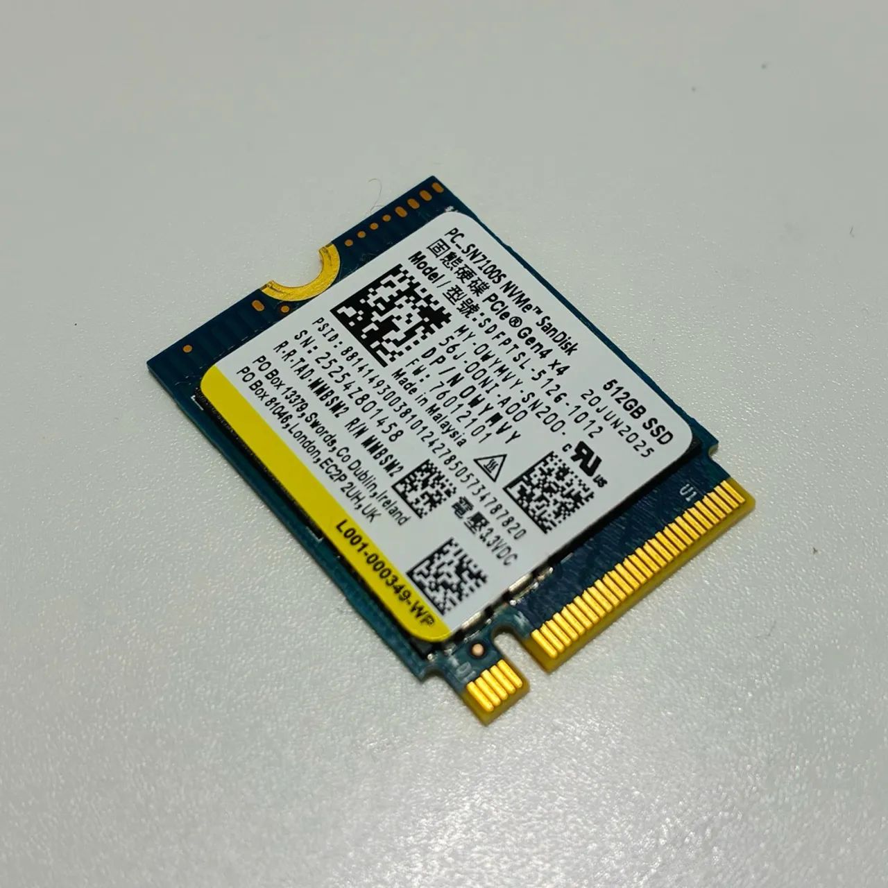 SSD Sandisk SN7100S 512GB - Compatível com PS5