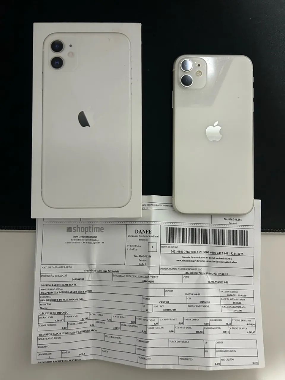 iPhone 11 128gb com nota fiscal 