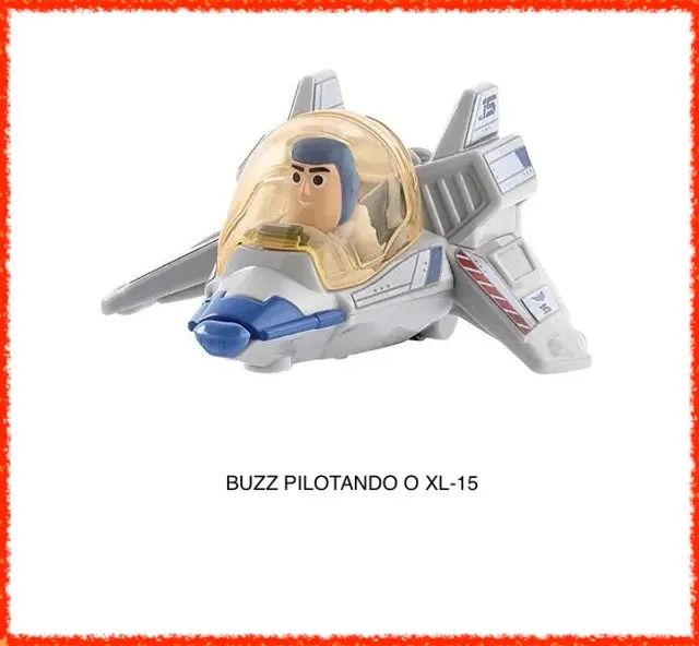 boneco buzz pilotando o xl 15 coleção buzz lightyear mcdonalds - Foto 3