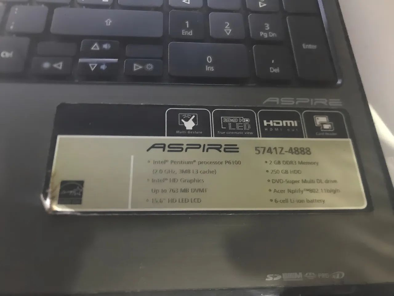 Notebook Acer Aspire  - Foto 3