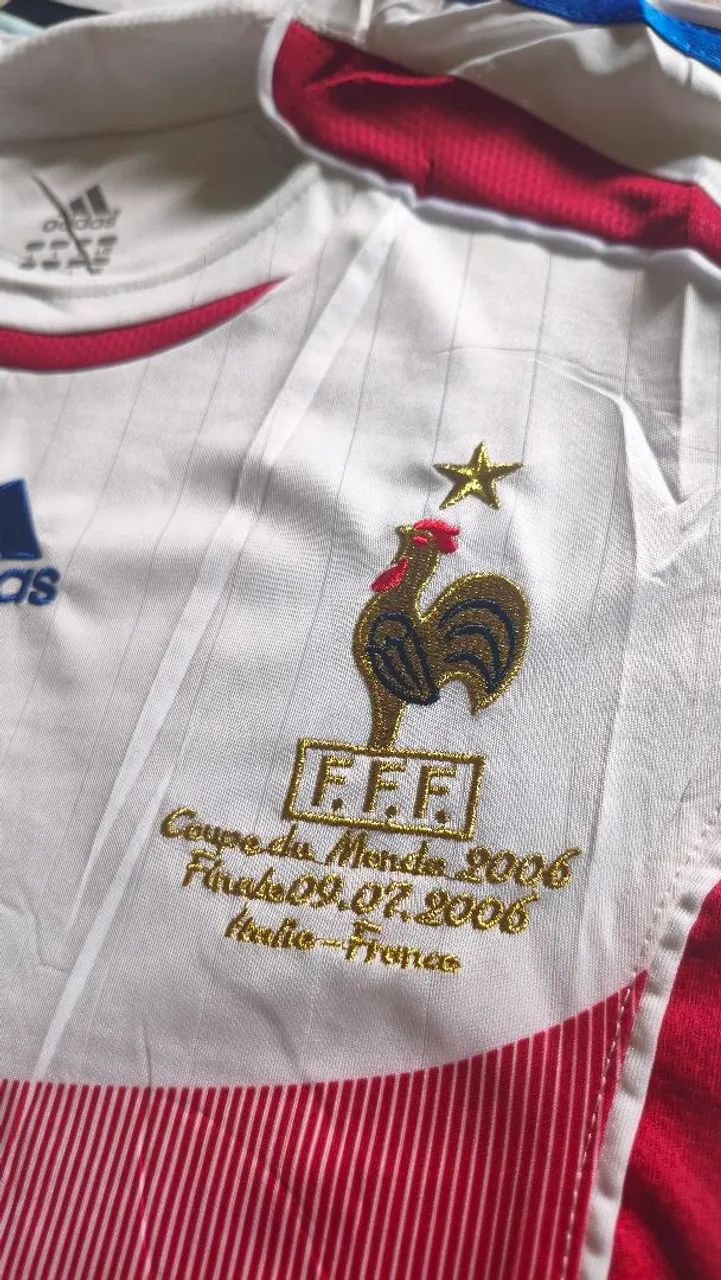 Camisa França retrô 2006 - Foto 2
