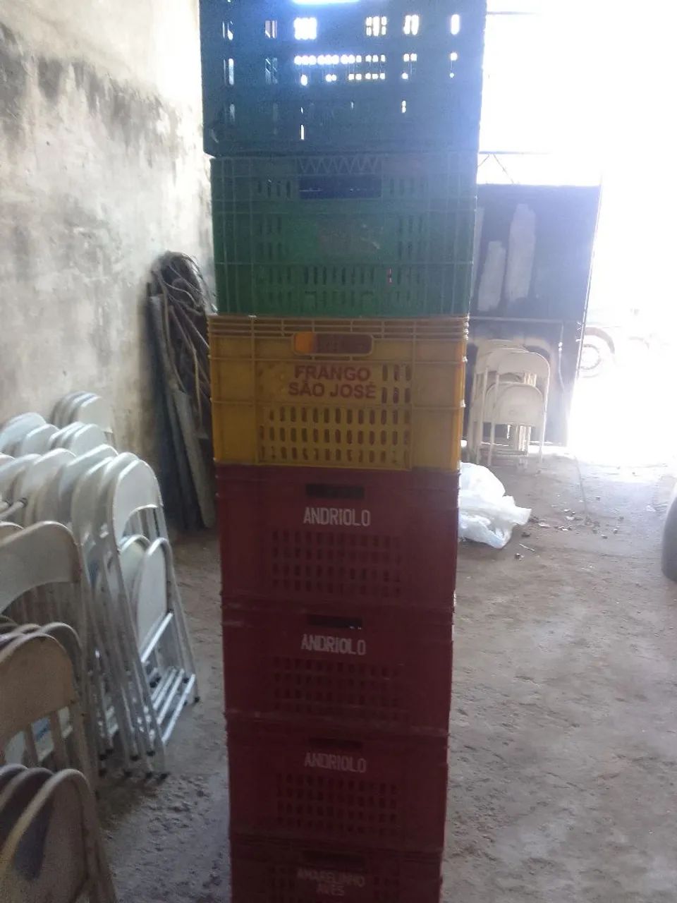 Caixas plasticas