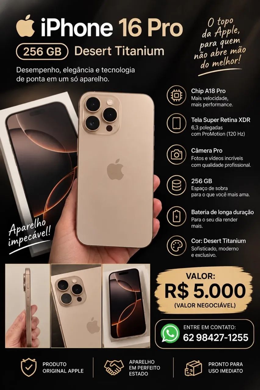 iPhone 16 pro 256 Gb