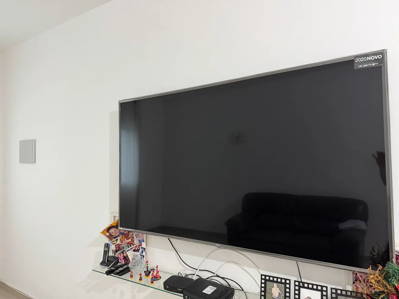 Vendo tv 75 polegadas impecável  - Foto 2