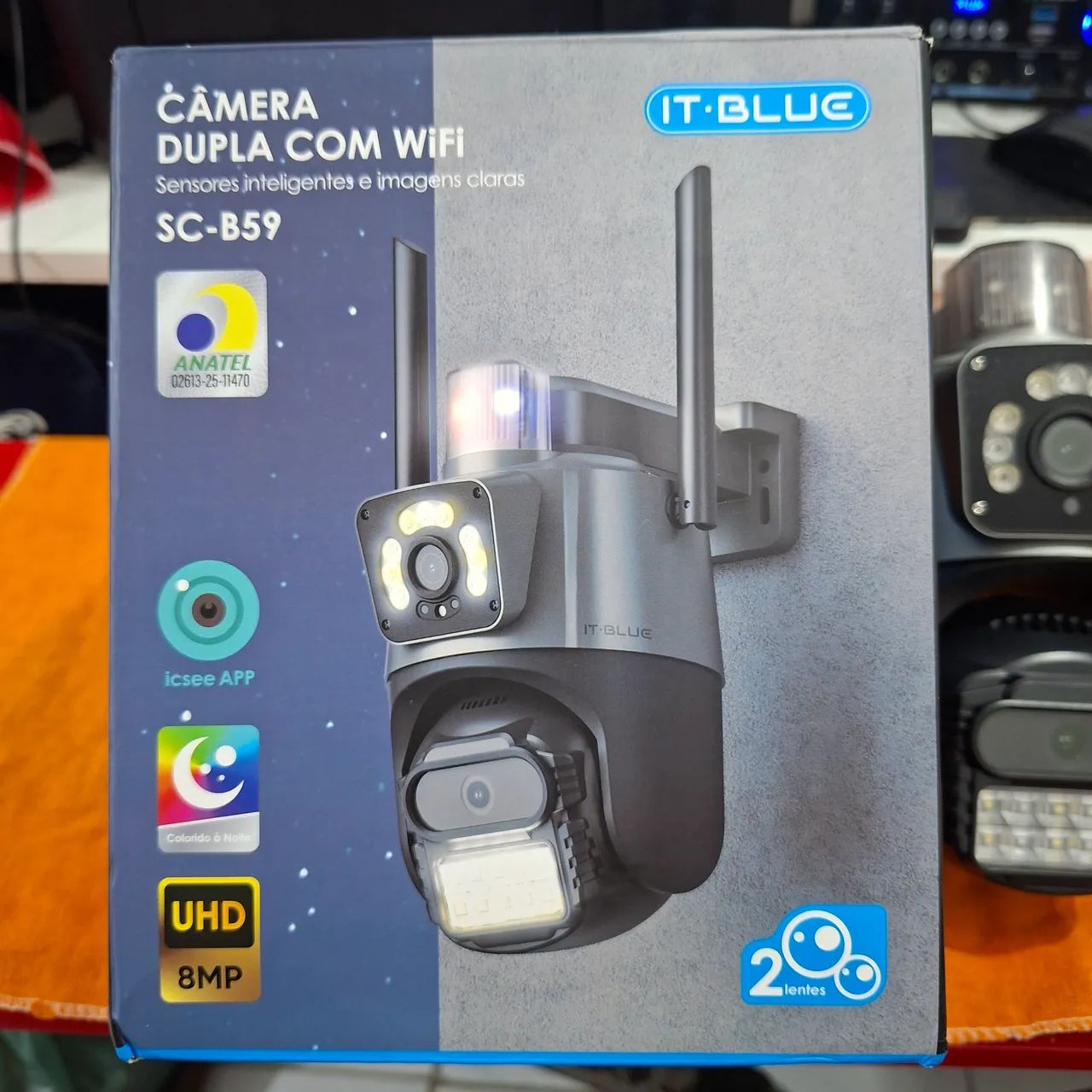 Camera Dupla com Wifi 8MP - Foto 4