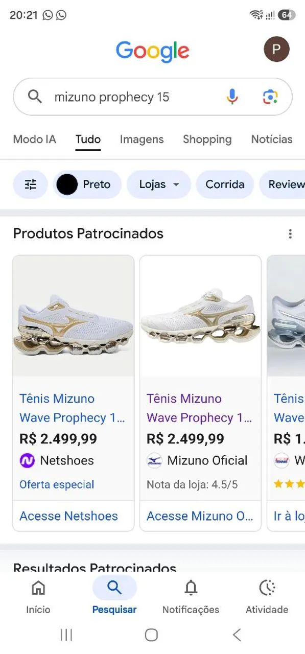 Mizuno Prophecy 15 Se Original N°41