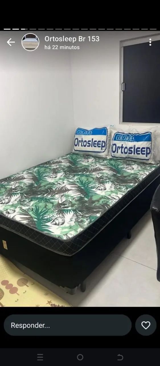 Colchão de casal na promoção