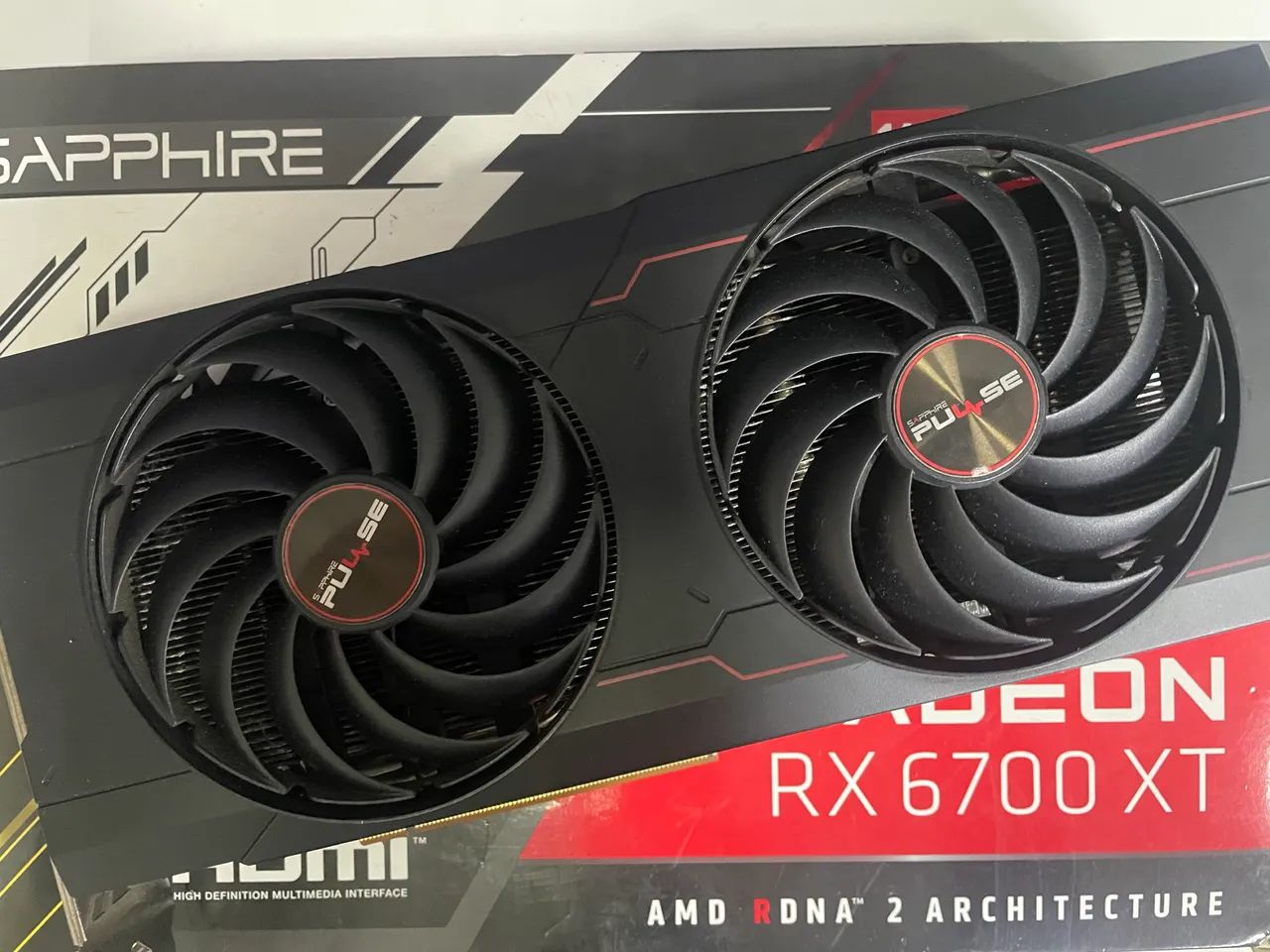Placa de vídeo RX 6700 XT