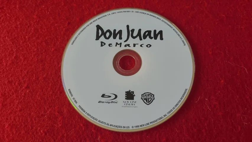 Blu-ray Don Juan DeMarco Usado - Foto 4