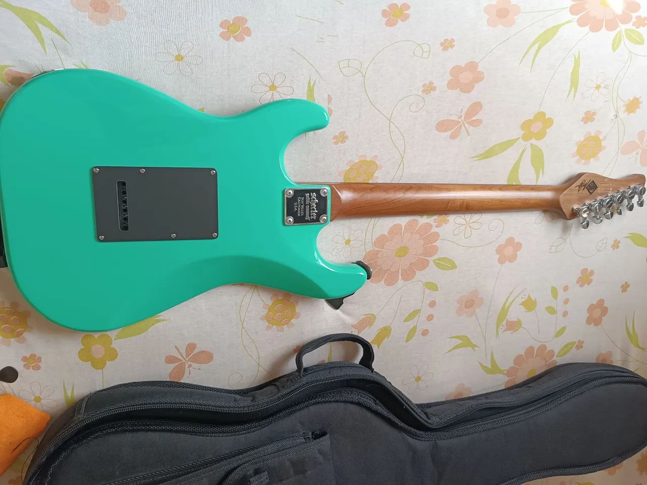 Guitarra Schecter Nick Johnston Atomic Green  - Foto 3