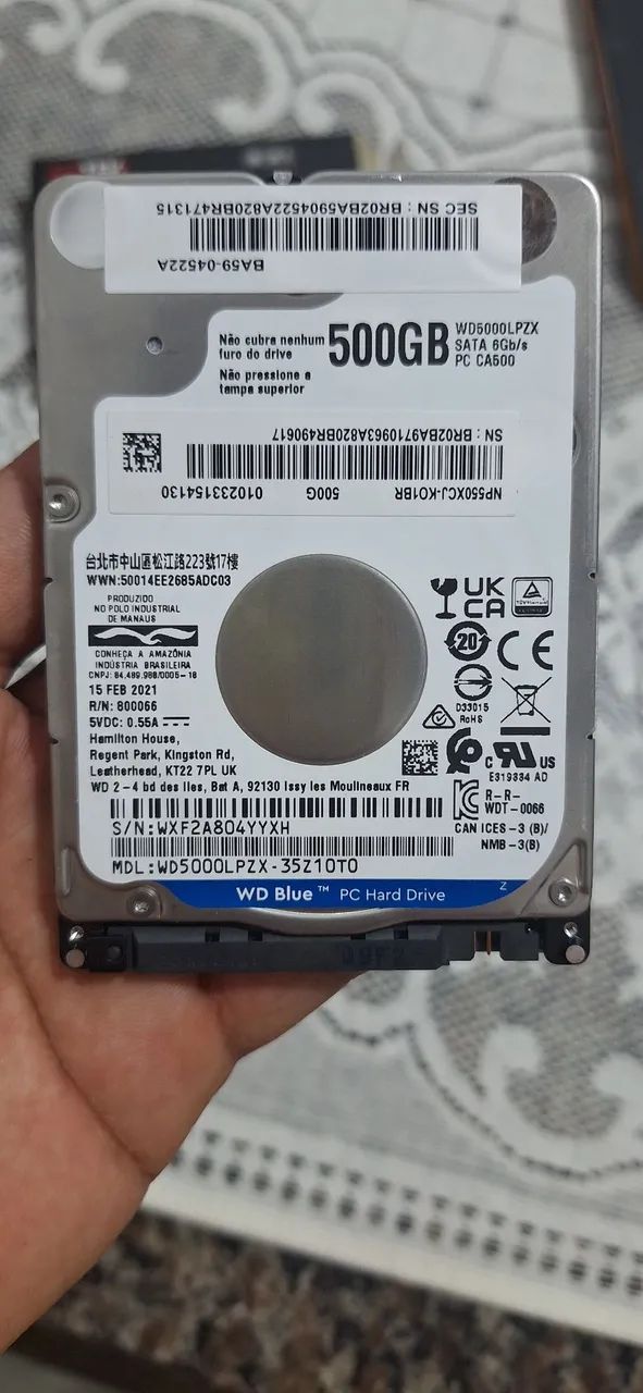 HD de 500GB