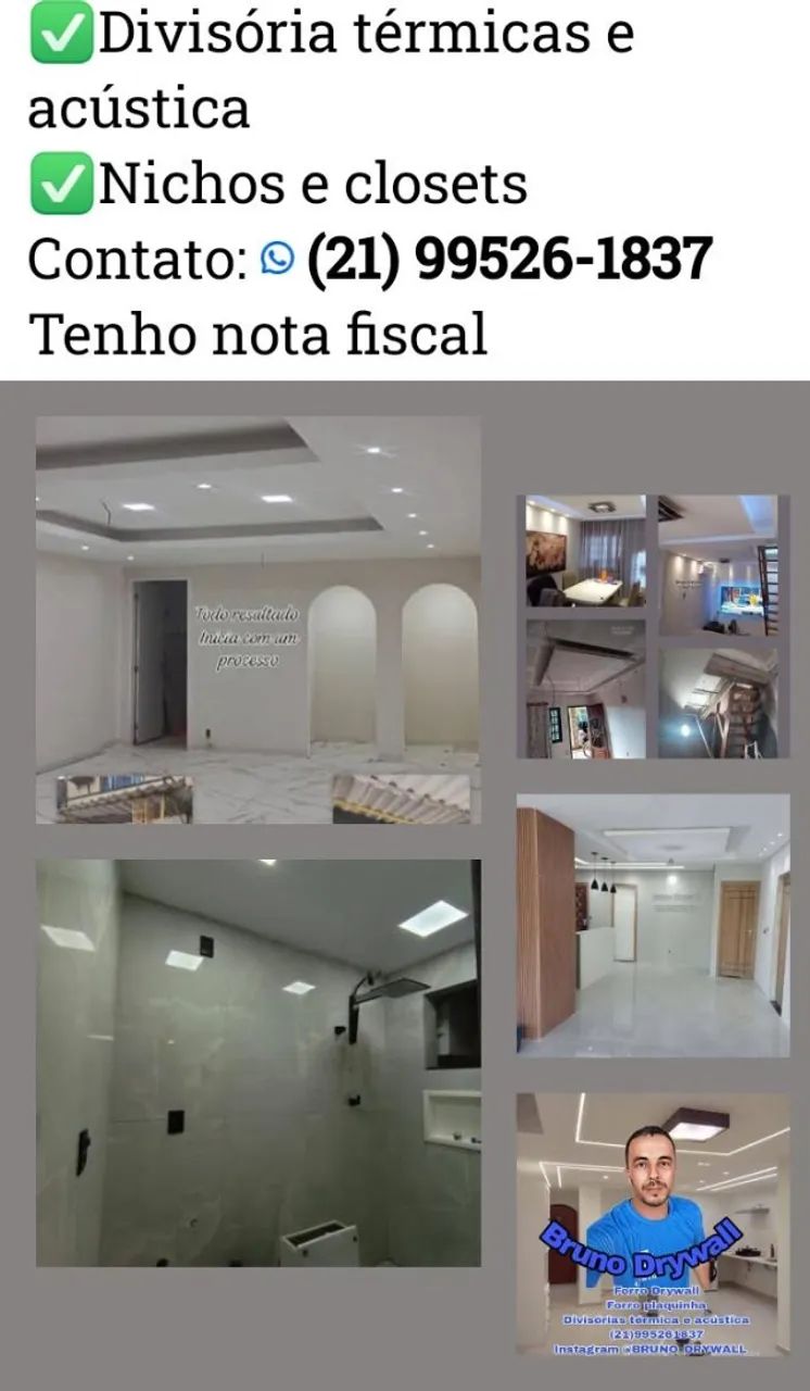 Forro Drywall e divisórias  - Foto 4