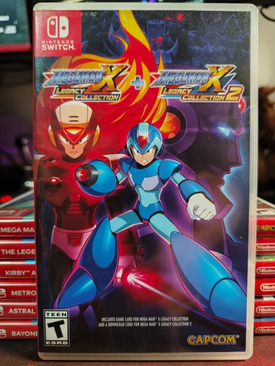 Mega Man Zero/ZX Legacy Collection - Nintendo Switch - Jogos de