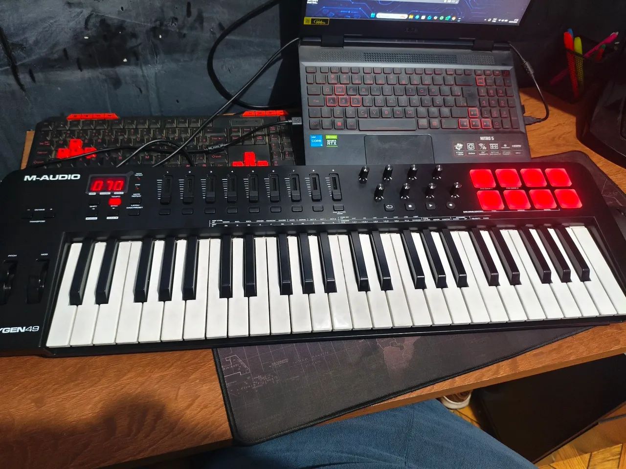 Teclado Controlador M-Audio oxygen49 - Foto 3