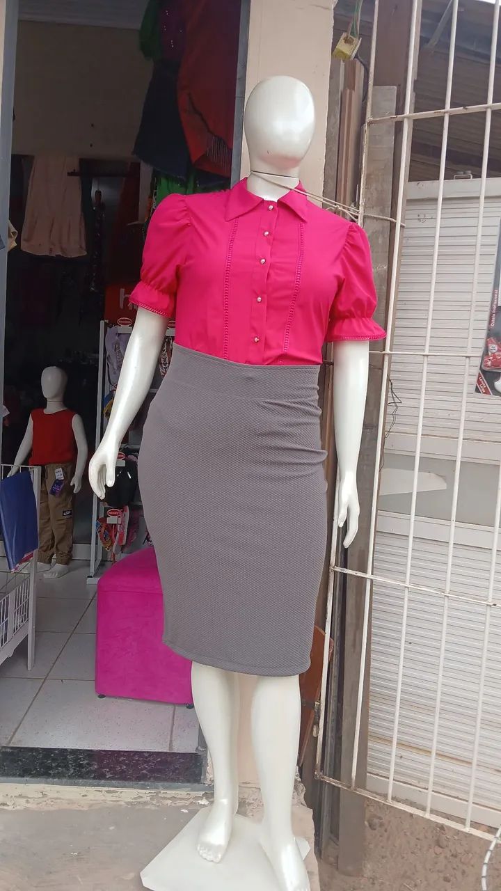 Saia g blusa M