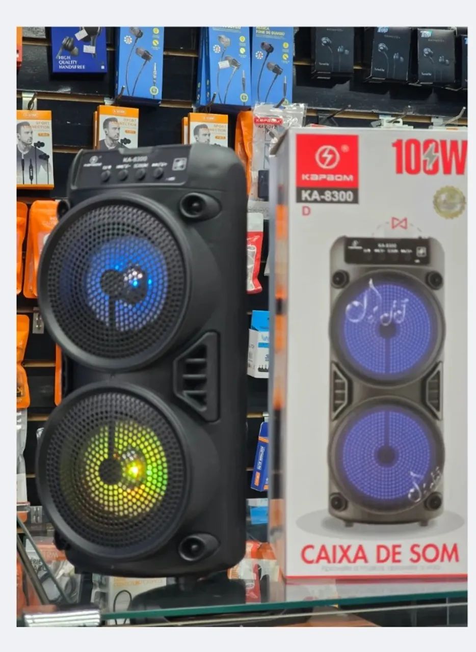 Caixa de Som Portátil Bluetooth Kapbom - Foto 3