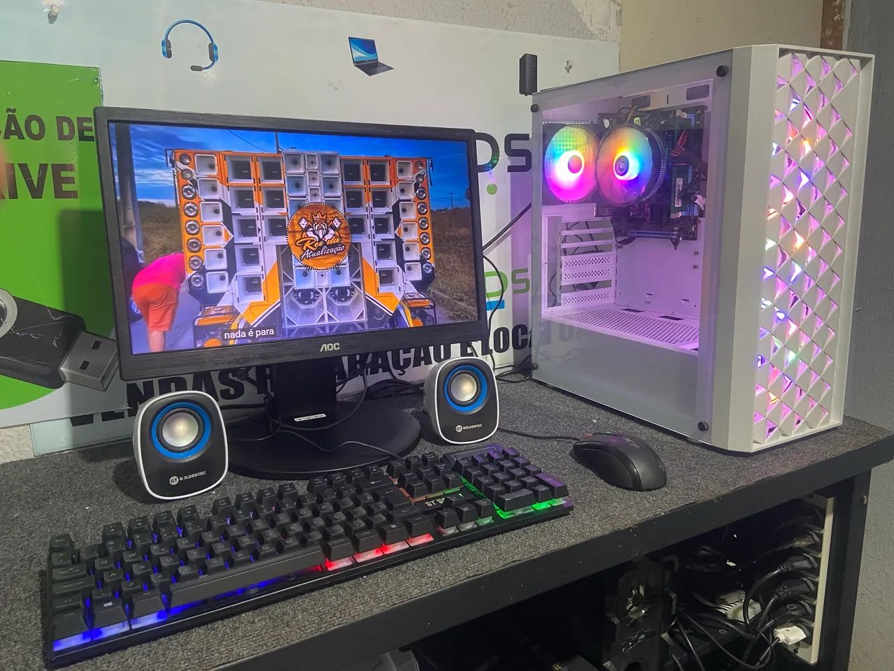 Pc gamer branco  - Foto 4