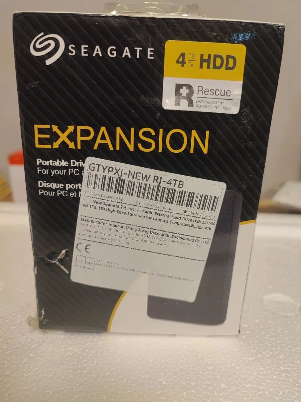 hd externo seagate expansion 4tb usb