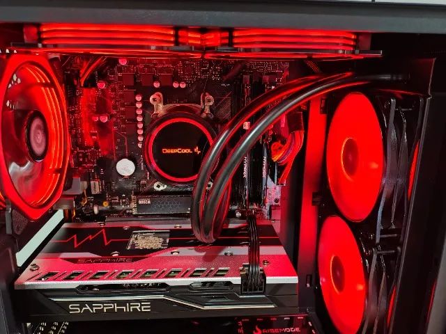 Computador Gamer Completo AMD Ryzen 5 / NVMe 500GB / Monitor 27 - Foto 3