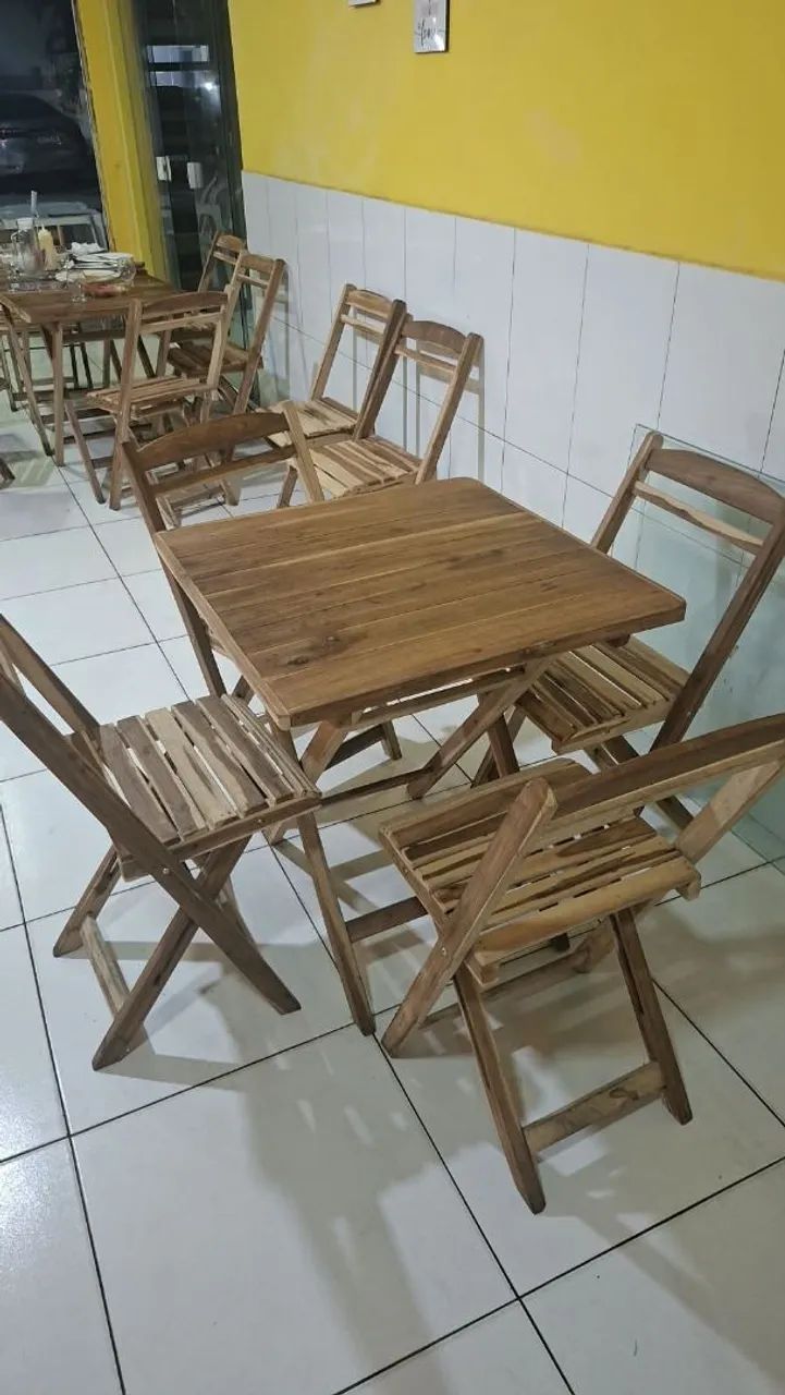 Kit mesa e cadeiras 