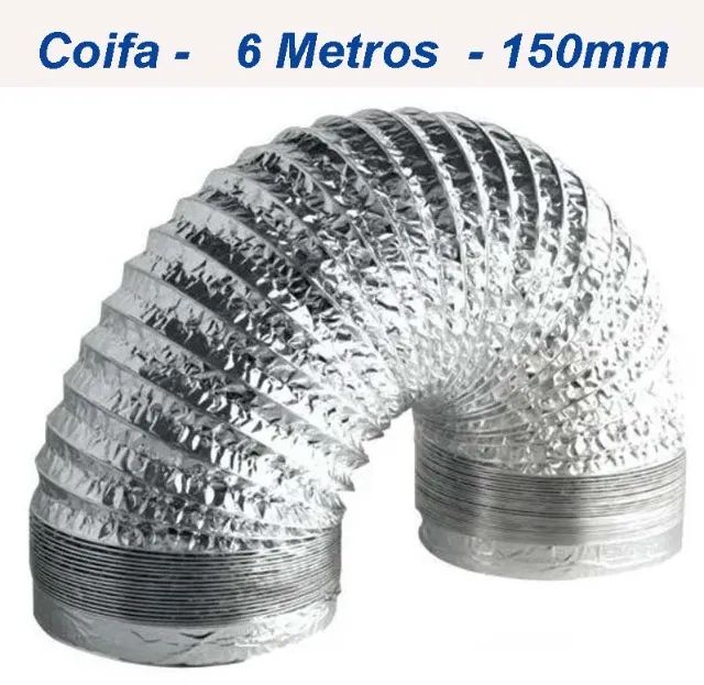 2 Exaustor r150mm 220v e 2 Coifa, 6 metros e 3 metros - Foto 4