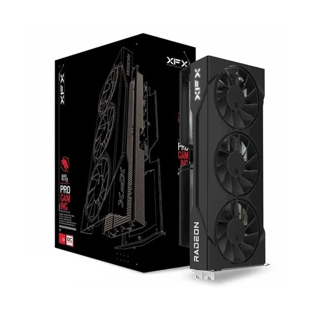 Placa de Vídeo XFX RX 9060 XT OC 16GB, AMD Radeon, GDDR6