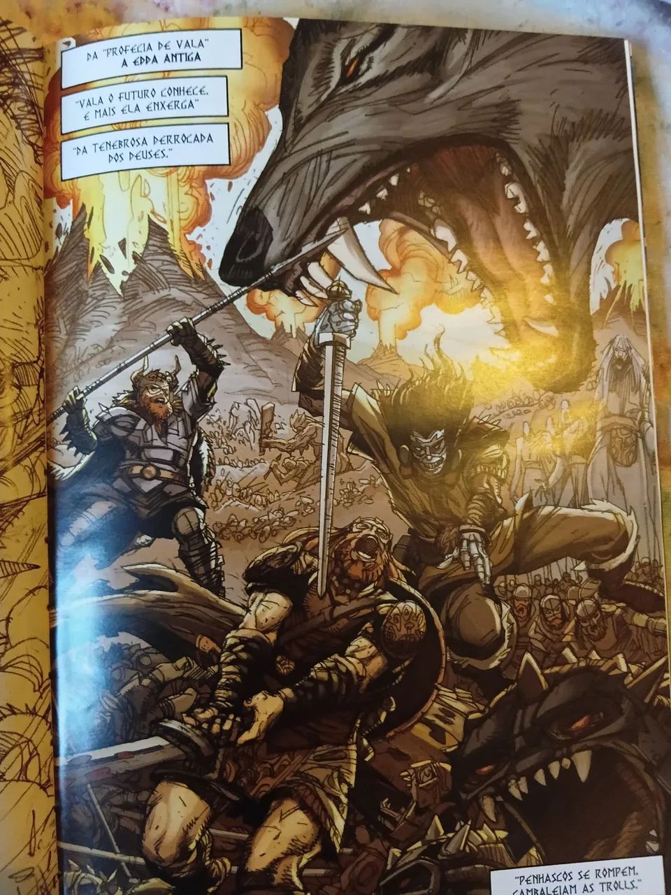 Ragnarok O último Deus vol. 1 e 2 ( Walter Simonson) - Foto 4
