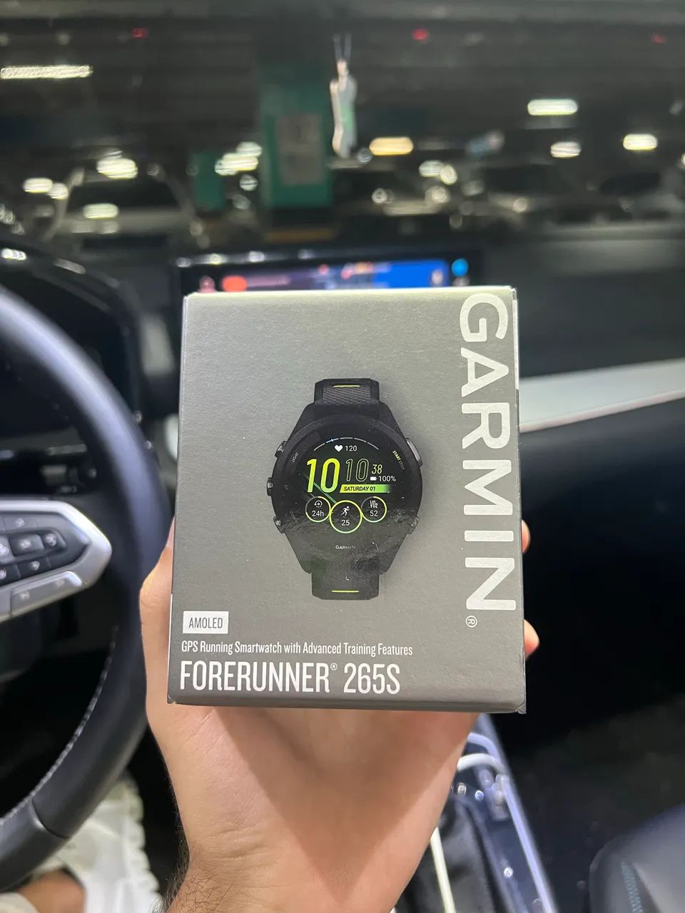 GARMIN FORERUNNER 265S LACRADO!